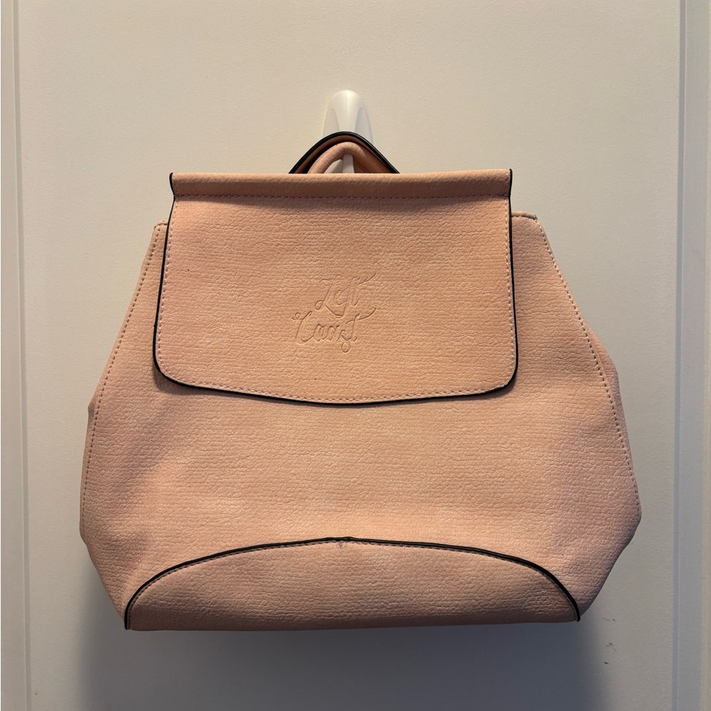 Left Coast Vegan Leather Backpack | Pink Backpack